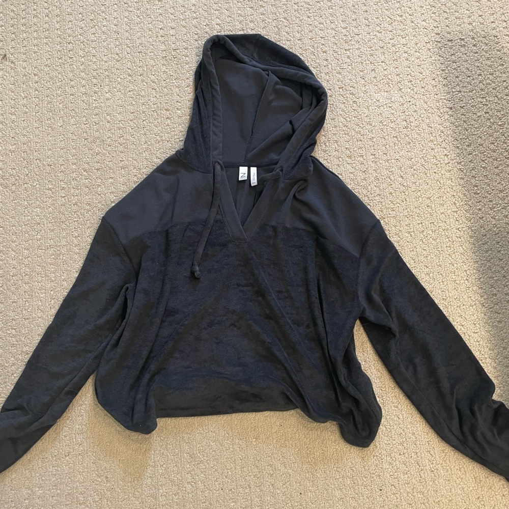 Terry cloth hoodie